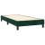 Pat box spring cu saltea, verde închis, 90x190 cm, catifea GartenMobel Dekor