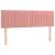 Pat box spring cu saltea, roz, 140x190 cm, catifea GartenMobel Dekor