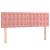 Pat box spring cu saltea, roz, 140x190 cm, catifea GartenMobel Dekor
