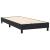 Pat box spring cu saltea, negru, 80x220 cm, catifea GartenMobel Dekor