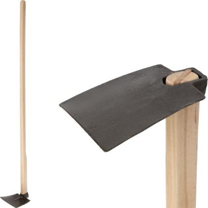 Motocă Gardex Malvan 600 g, lamă plată forjată, coadă din lemn 120,5 cm