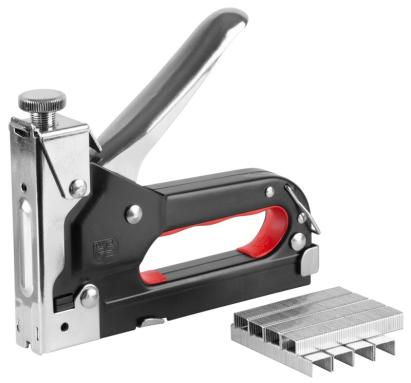 Capsator manual Strend Pro S221 cu capse 4–14 mm, in caseta cu 400 capse