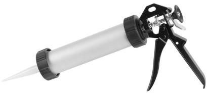 Pistol pentru silicon Strend Pro CG1301, 310 ml, corp aluminiu, inchis