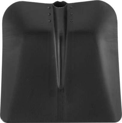 Lopată metalică KOVO 72, neagră, fără coadă, oțel 1,5 mm