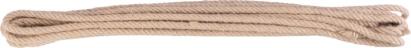 Frânghie din iută 10 m, 12 mm, cu ochi pentru grădină și decor