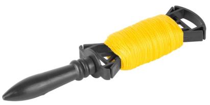 Sfoară de trasat pentru zidărie Strend Pro PCL050, 50 m, galbenă