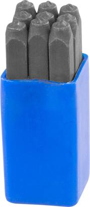 Set poansoane cifre 1-9 pentru marcare, 3 mm, Strend Pro HR59203 (9 buc)