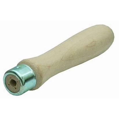 Mâner pentru pilă DIPRO 100 mm din lemn de fag, lacuit, cu colier metalic