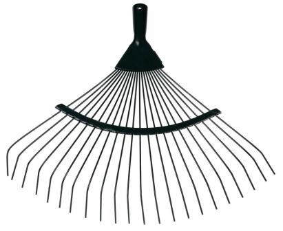 Grebla tip evantai pentru frunze Strend Pro R119, 22 dinti, 45 cm, fara coada