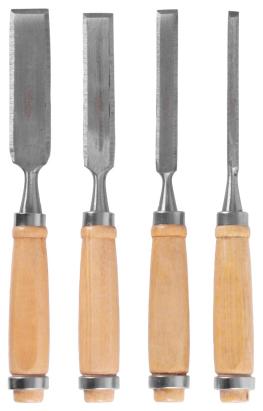 Set dalte plate Strend Pro WCS546, 4 piese (6/12/18/24 mm) pentru lemn