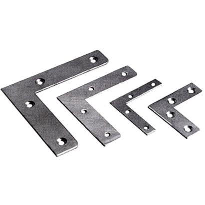 Coltar metalic de îmbinare din oțel 100x22x2 mm, set 4 buc