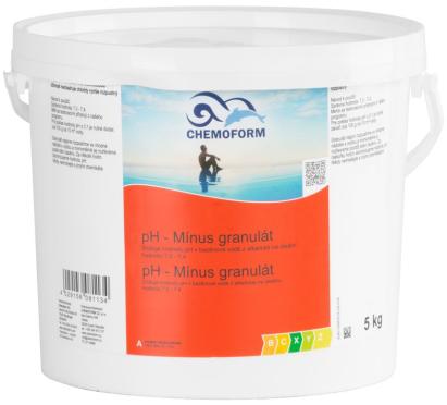 Granulat Chemoform pH Minus pentru piscină, corector pH, 5 kg