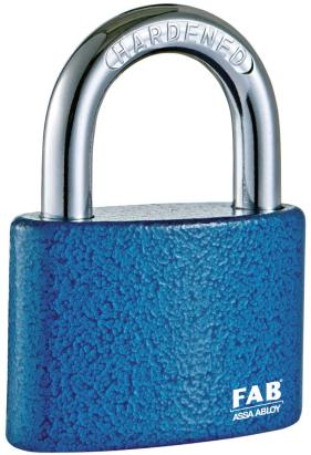 Lacăt FAB 30H 52 mm cu arc călit, pentru porți și uși, 3 chei