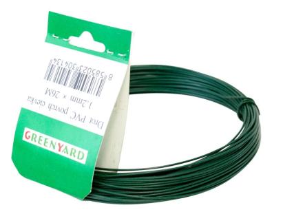 Sârmă de tensionare Pwire PVC 3,5 mm, 78 m, verde, pentru garduri