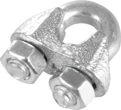 Clema pentru cablu de oțel 6 mm, zincată, tip lanovă Strend Pro