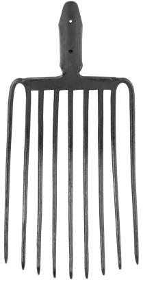 Furcă pentru pietriș F109, 9 dinți groși, fără coadă, Strend Pro Garden