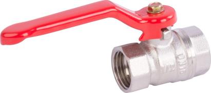 Robinet cu bilă pentru apă 1/2" F/F Strend Pro Garden, manetă roșie