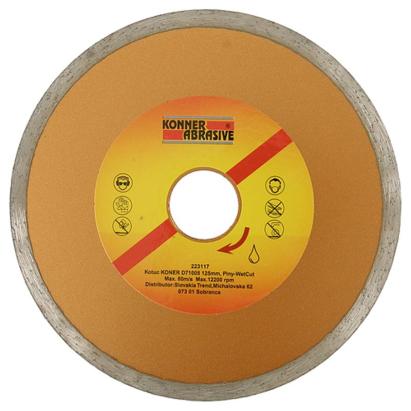 Disc diamantat Konner 230 mm, plin, pentru taiere uscata si umeda