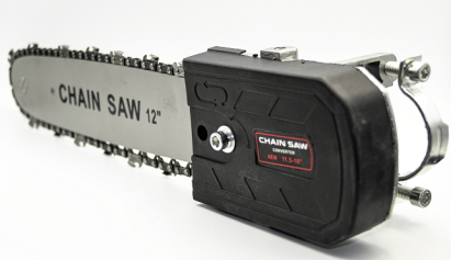 Accesoriu fierăstrău cu lanț pentru polizor unghiular 115 mm, montare rapidă