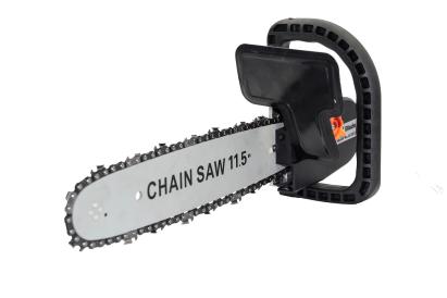 Accesoriu fierăstrău cu lanț pentru polizor unghiular 115 mm, lamă 30 cm