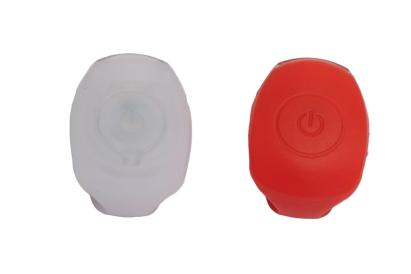 Set lumini bicicletă din silicon Trip, 4 LED super bright, 2 funcții