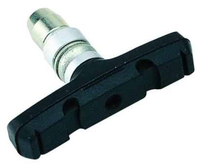 Saboți frână V-Brake 50 mm, cartuș negru, Syncromate