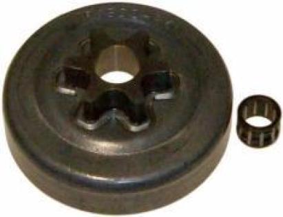 Oală ambreiaj 3/8 cu colivie pentru drujbă Partner 351, 3 piese