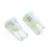 Set 2 becuri LED T10 pentru interior și portbagaj auto, 12V, 18 lm