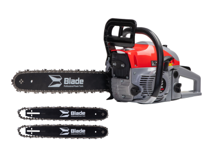 Drujbă pe benzină Blade 520, 52cc, 5CP, cu 2 lame și 2 lanțuri incluse