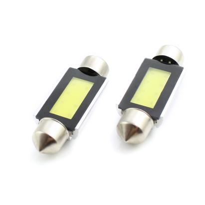 Bec LED sofit 39 mm COB 12V 150 lm pentru plafonieră și număr, CLD019