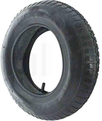 Set cauciuc cu cameră 3.50-7 pentru roabă și cărucior utilitar