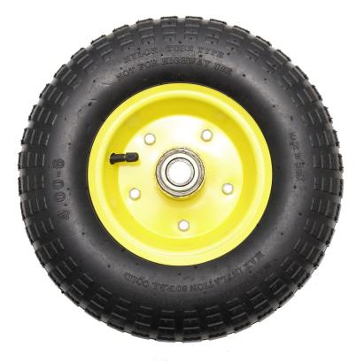 Roată pentru roabă 3.50-6 4PR cu rulment, anvelopă mixtă Gospopro