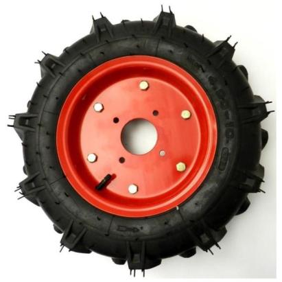 Roată pentru motocultor TT 5.00-10 6PR, jantă metalică, Gospopro