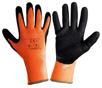 Mănuși de protecție M3 mărimea 10, textile cu latex pentru aderență