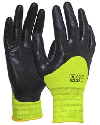 Mănuși de protecție M9 mărimea 10, textile elastice cu latex aderent