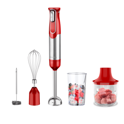 Set blender de mână fără fir Decakila 100W cu tocător 500 ml și accesorii