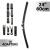 Ștergător parbriz profesional 24”/60 cm Carguard cu 10 adaptoare