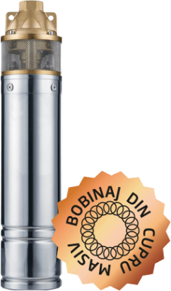 Pompa submersibilă pentru apă curată Blade 4SKM-150 Pro, 1100W, inox