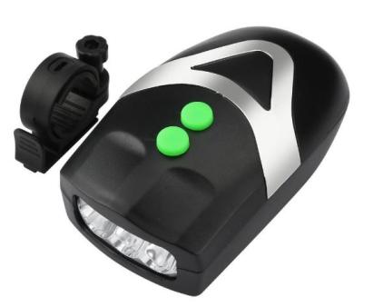 Lanternă cu claxon pentru bicicletă, 3 LED și 3 funcții, Blade