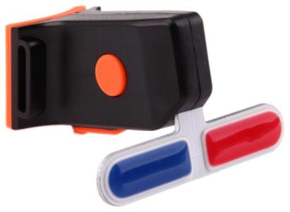 Licurici LED 2 COB rosu-albastru cu prindere clips, Blade