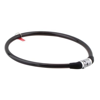 Antifurt bicicleta cu cifru tip D, cablu 9 mm, 60 cm, Blade