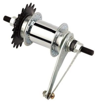 Butuc spate 28" automat 36H cu rulmenți pe bile pentru biciclete urbane