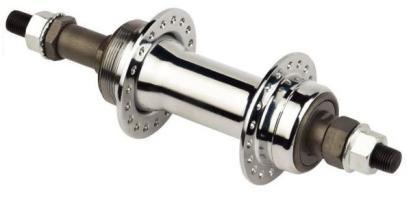 Butuc spate 26 inch cu filet, oțel, pe bile, 36H, ax 3/8x180mm