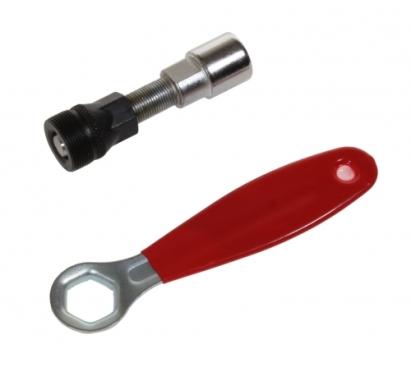 Cheie cu presă pentru demontare foaie angrenaj bicicletă Blade