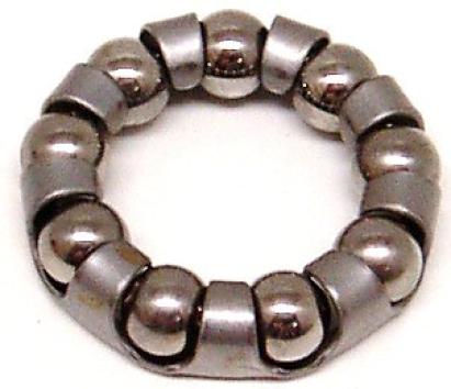 Set coronițe 1/4" x 9 pentru ax pedalier MTB (tip RUS) Blade