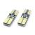 Set 2 becuri LED CANBUS T10 (W5W) pentru iluminare interior si portbagaj