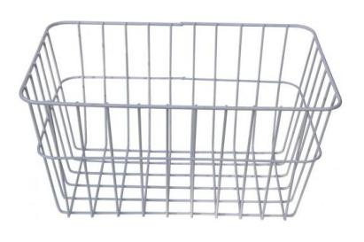 Coș spate din grilaj metalic pentru bicicletă, Blade, robust și practic