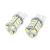 Set 2 becuri LED T20 W21/5W CLD022 33SMD 12V pentru interior si portbagaj