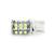 Set 2 becuri LED T20 W21/5W CLD022 33SMD 12V pentru interior si portbagaj