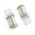 Set 2 becuri LED T20 W21/5W CLD022 33SMD 12V pentru interior si portbagaj